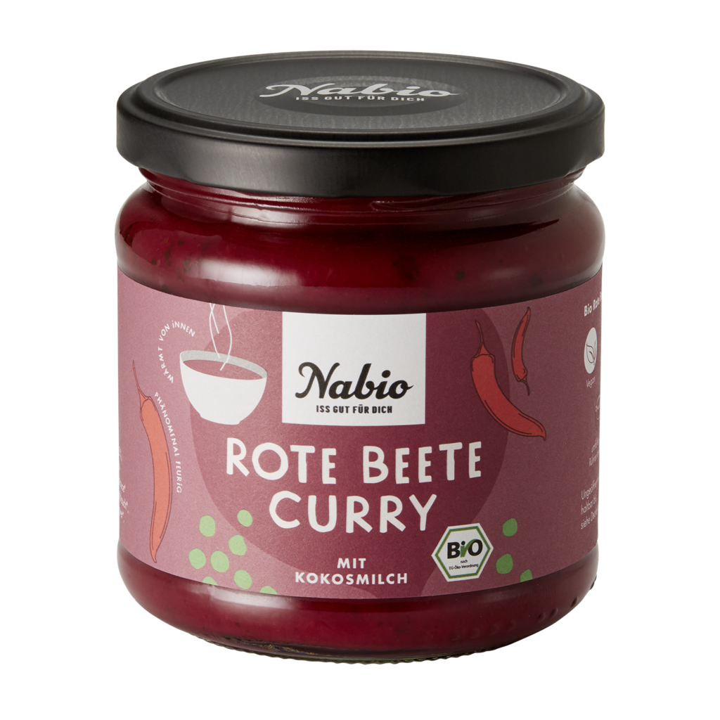 Rote Beete Curry Vorderseite