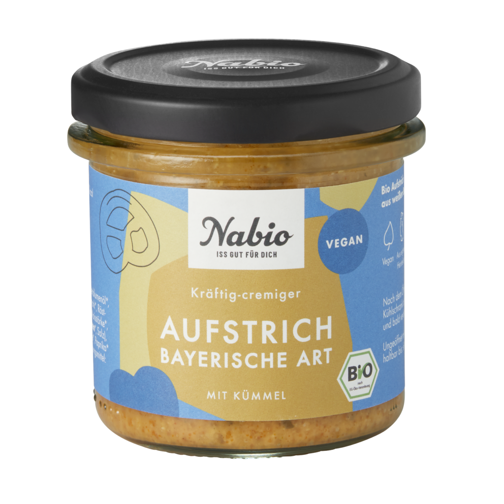 Nabio Aufstriche bayerische Art Vorderseite