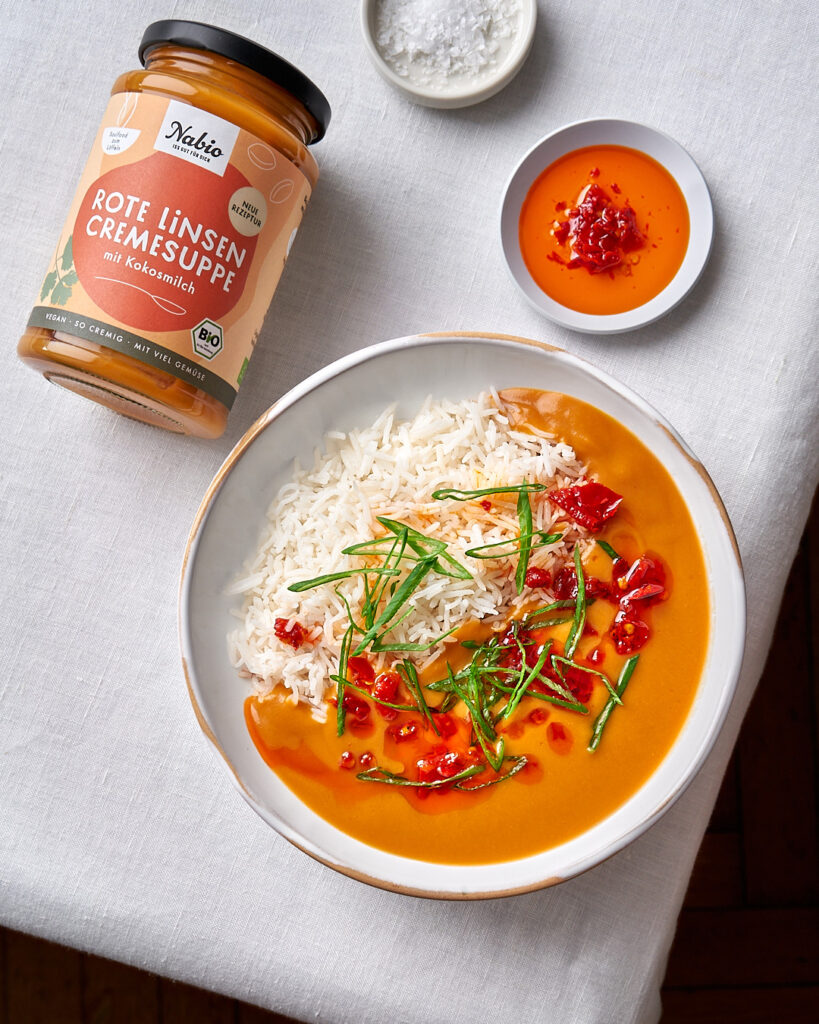 Mood Nabio Rote Linsen Cremesuppe