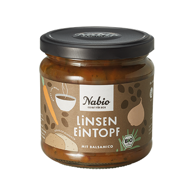 Packshot Linseneintopf Größenverhältnis