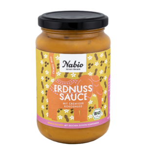 Erdnuss Sauce Vorderseite