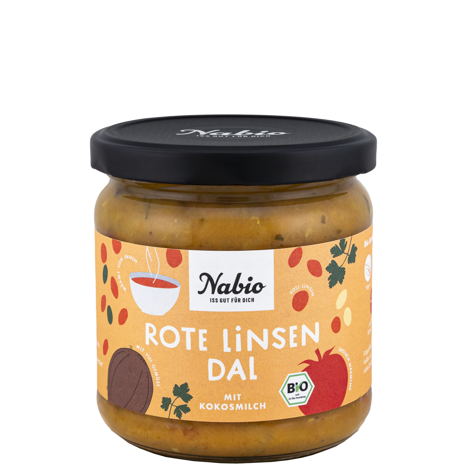 Rote Linsen Bällchen - Nabio