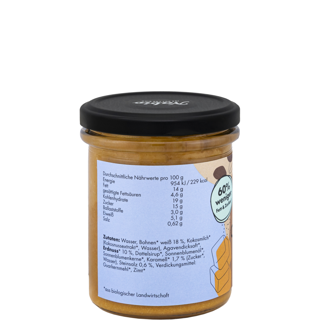 Salted Caramel Erdnuss Rückseite