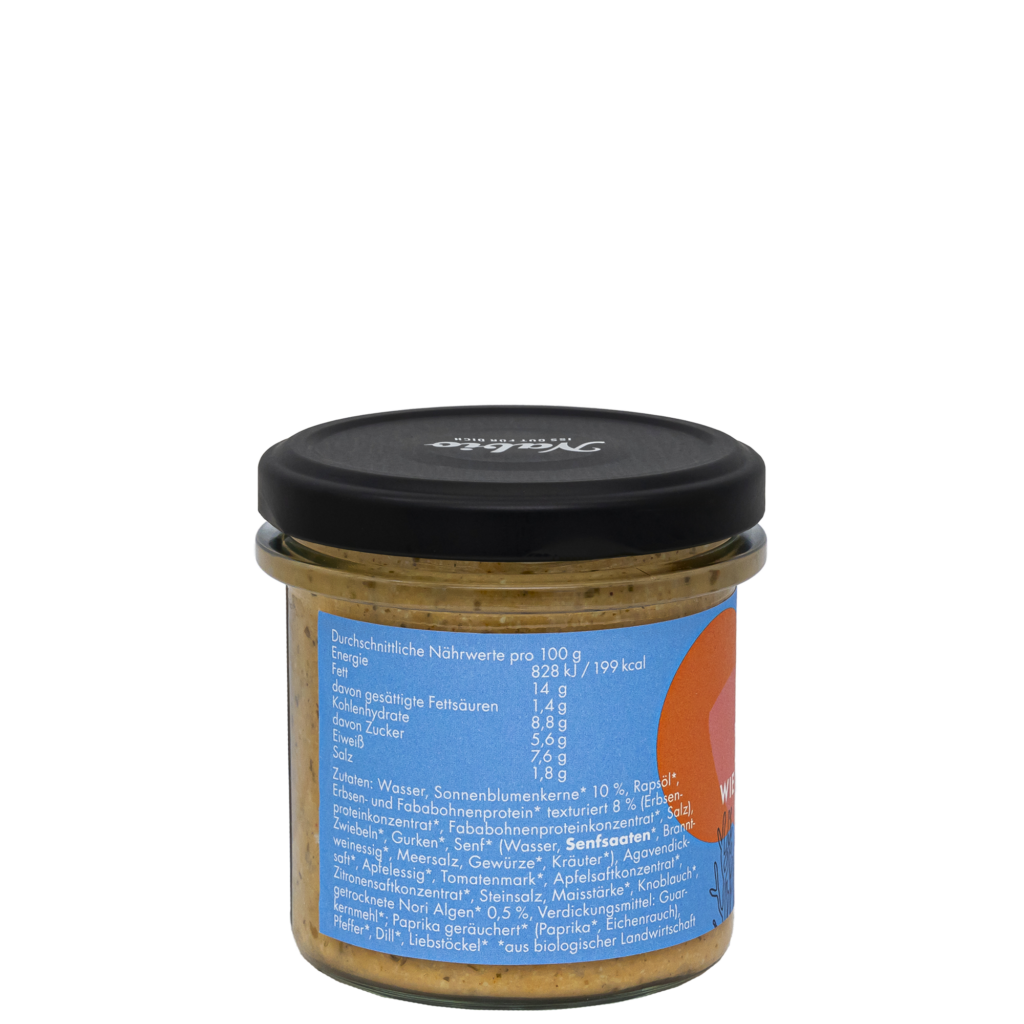 Wie Thunfisch Creme Rückseite