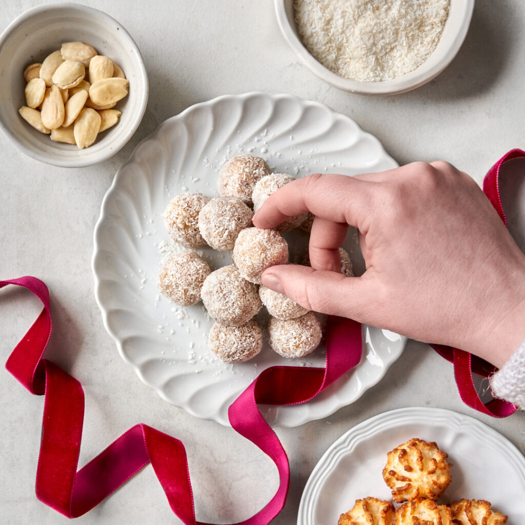 Rezept Kokos-Mandel-Kugeln